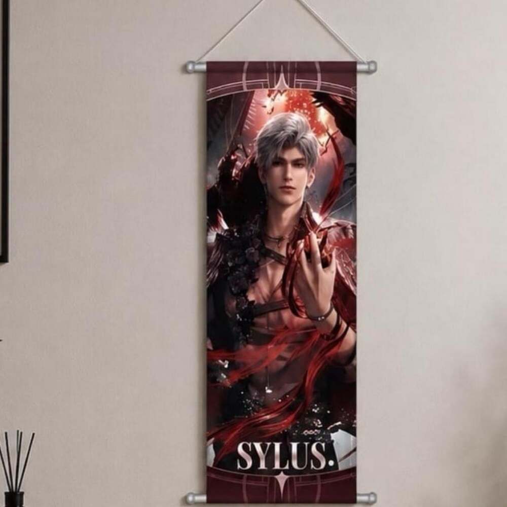 Sylus Love and Deepspace Fabric Banner Wall Scroll
